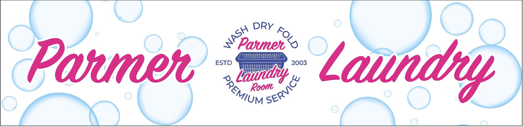 Parmer Laundry With Bubbles 1